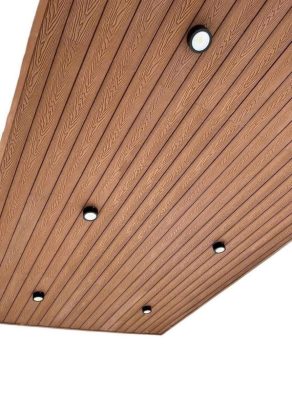 ỐP trần hiên gỗ nhựa ngoài trời